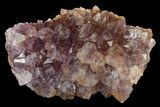 Amethyst Crystal Geode Section - Morocco #127978-1